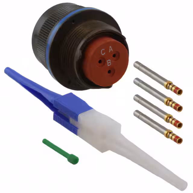 MS3456W14S-7S Amphenol Aerospace Operations  Assemblages de connecteurs circulaires